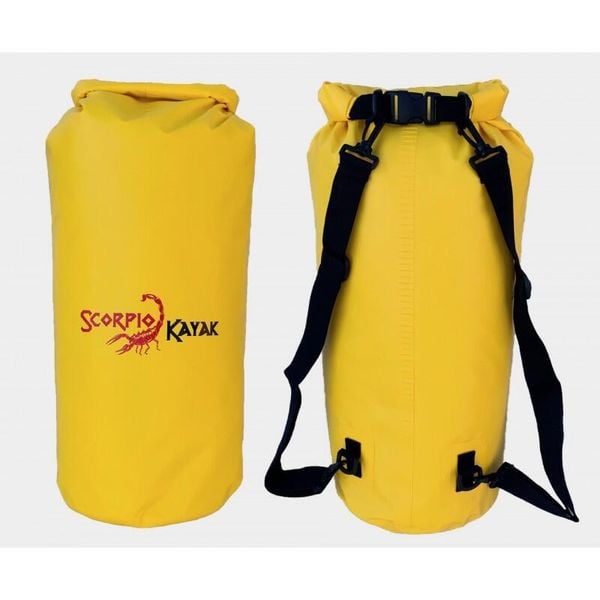 WOREK/PLECAK WODOSZCZELNY NA WYPRAWY WODNE SPŁYWY KAJAKOWE SCORPIO KAYAK 30L. Żółte plecaki SCORPIO KAYAK. Za 99,00 zł.