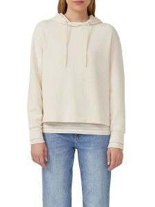 S.Oliver Bluza w kolorze kremowym rozmiar: 34. Brązowe bluzy s.Oliver, s, bez wzorów, z kapturem. Za 159,95 zł.