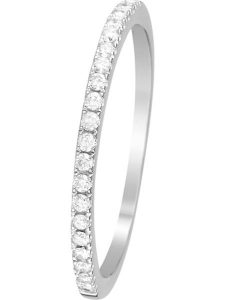 DIAMOND & CO Złoty pierścionek "Alliance Délice" z diamentami rozmiar: 60. Szare pierścionki Diamond & Co, z diamentem, złote. Za 1 054,24 zł.