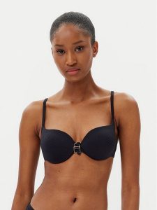 Selmark Góra od bikini BL417 Czarny. Czarne bikini Selmark, bez wzorów, z syntetyku. Za 159,99 zł.