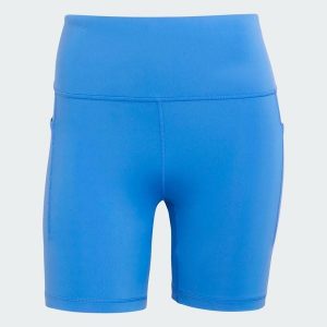 Krótkie legginsy do biegania adi365 Climacool. Niebieskie legginsy ADIDAS, bez wzorów, krótkie. Za 219,00 zł.