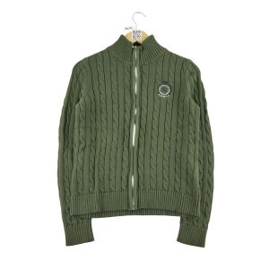 Second life - Kamizelki w kolorze khaki dla kobiet - Jak nowy. Zielone kamizelki Ralph Lauren, bez wzorów, bez kołnierzyka, bez ramiączek, bez kaptura. Za 169,16 zł.