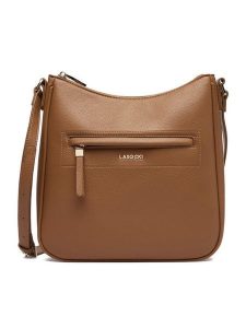 Lasocki Torebka CEO-LSK-L-007-09 Brązowy. Brązowe listonoszki Lasocki, bez wzorów, z materiału, bez dodatków. Za 149,99 zł.