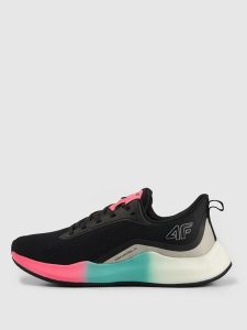 4F Buty treningowe STEP CONTROL 1.0 damskie - czarne 41. Czarne buty sportowe 4f, bez wzorów, bez zapięcia, na fitness i siłownię. Za 229,99 zł.