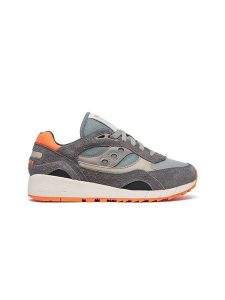 Saucony Skórzane sneakersy w kolorze szaro-błękitnym rozmiar: 38,5. Niebieskie trampki Saucony, bez wzorów, bez zapięcia. Za 390,92 zł.