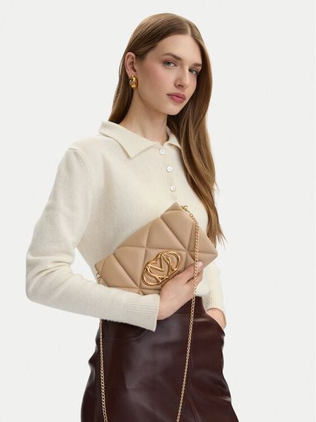 LOVE MOSCHINO Torebka JC4043PP0OLC0209 Beżowy. Brązowe torebki klasyczne LOVE MOSCHINO, bez wzorów, ze skóry, bez dodatków. Za 456,99 zł.