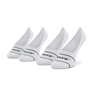 Stopki Levi's®. Białe skarpetki bez wzorów. Za 39,99 zł.