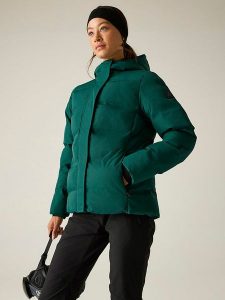 Dare 2b Kurtka pikowana "Entrusted" w kolorze ciemnozielonym rozmiar: 42. Zielone kurtki Dare 2b, bez wzorów, bez kaptura. Za 310,38 zł.