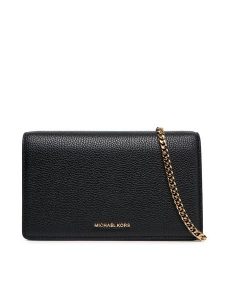 MICHAEL Michael Kors Torebka 32T4GJ6C2L Czarny. Czarne torebki wieczorowe MICHAEL Michael Kors, bez wzorów, ze skóry, bez dodatków. Za 699,99 zł.