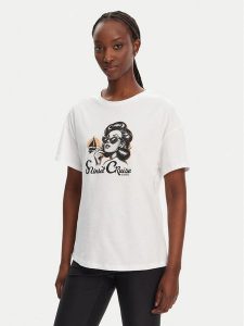 Liu Jo T-Shirt WA5342 JS923 M9504 Biały Regular Fit. Białe t-shirty Liu Jo, m, bez wzorów, z bawełny, bez kołnierzyka, bez ramiączek. Za 179,99 zł.