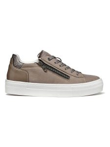 Geox Sneakersy "Claudin" w kolorze jasnobrązowym rozmiar: 39. Brązowe trampki Geox, bez wzorów, bez zapięcia. Za 223,99 zł.