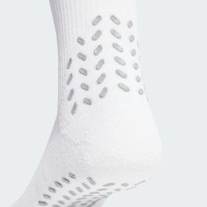 Skarpety adidas Football GRIP Printed Cushioned Crew Performance. Białe skarpetki ADIDAS, bez wzorów, z materiału. Za 109,00 zł.