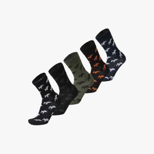 Skarpety oddychające Swedemount Forest Socks 5-pack. Skarpetki SWEDEMOUNT, bez wzorów, z tkaniny. Za 79,99 zł.
