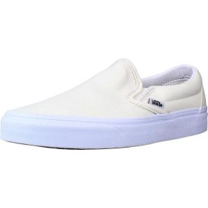 Buty VANS UA CLASSIC SLIP-ON Biały. Białe trampki Vans, bez wzorów, z tkaniny, bez zapięcia. Za 343,99 zł.
