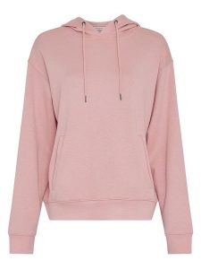 MOSS COPENHAGEN Bluza "Ima Q" w kolorze jasnoróżowym rozmiar: L/XL. Różowe bluzy Moss Copenhagen, l, bez wzorów, z kapturem. Za 144,58 zł.