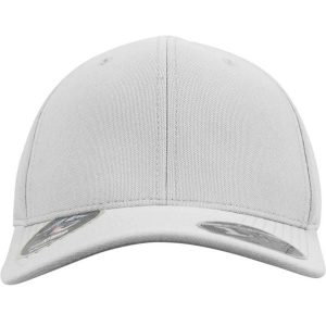 Czapka Z Daszkiem Unisex Adult 110 Cool & Dry Mini Pique. Białe czapki FLEXFIT, bez wzorów, z materiału. Za 84,99 zł.