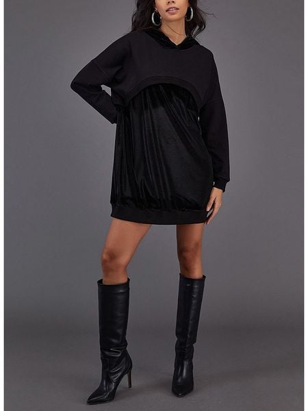 Milan Kiss Sukienka w kolorze czarnym rozmiar: XL. Czarne sukienki Milan Kiss, xl, bez wzorów, bez kołnierzyka, bez ramiączek, mini. Za 148,26 zł.