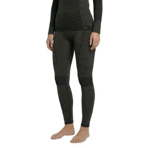 Legginsy termoaktywne damskie Risalti TERMICO z wełną merino. Szare legginsy Aulp, bez wzorów, z wełny. W wyprzedaży za 139,99 zł.