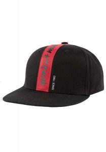 Malone Snapback Czapka - Czarny. Czarne czapki GORILLA WEAR, bez wzorów, z bawełny. Za 137,85 zł.