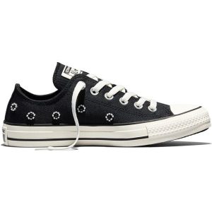 Buty sportowe Converse Chuck Taylor All Star. Czarne trampki Converse, bez wzorów, bez zapięcia. Za 590,00 zł.