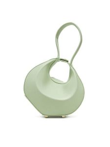 Patrizia Pepe Torebka 8B0074/L047-G596 Zielony. Zielone torebki klasyczne Patrizia Pepe, bez wzorów, ze skóry, bez dodatków. Za 699,99 zł.