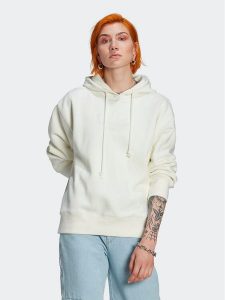 Adidas Bluza Trefoil Graphic Embroidery HM1636 Beżowy Loose Fit. Białe bluzy ADIDAS, bez wzorów, z bawełny, bez kaptura. Za 359,00 zł.