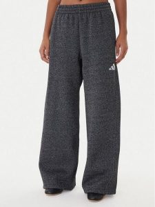 Adidas Spodnie dresowe ALL SZN Holiday Glitter Fleece JX4360 Szary Loose Fit. Szare spodnie dresowe ADIDAS, s, bez wzorów, z bawełny. Za 239,99 zł.