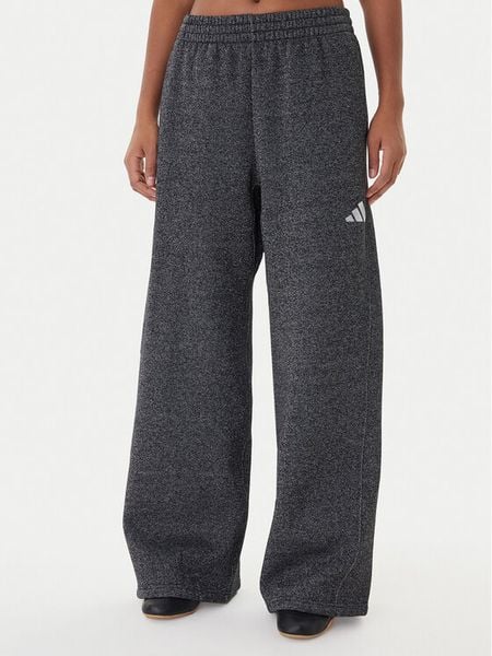 Adidas Spodnie dresowe ALL SZN Holiday Glitter Fleece JX4360 Szary Loose Fit. Szare spodnie dresowe ADIDAS, xs, bez wzorów, z bawełny. Za 219,99 zł.