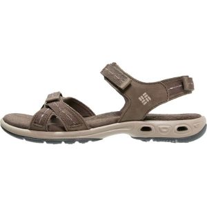 Columbia KYRA VENT II Sandały trekkingowe mud/silver sage. Brązowe buty trekkingowe marki Columbia, z gumy. Za 299,00 zł.