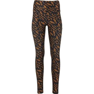 Damskie legginsy Athlecia Windia. Brązowe legginsy Athlecia, bez wzorów, z materiału. Za 239,50 zł.