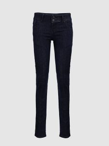 LTB Dżinsy "Molly" - Skinny fit - w kolorze granatowym rozmiar: W29/L34. Niebieskie jeansy LTB, z aplikacjami, z podwyższonym stanem. Za 74,63 zł.