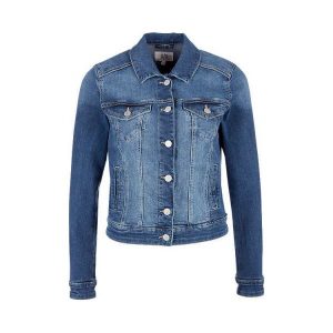 Kurtki: S.Oliver Kurtka Jeansowa Damska Xs, Niebieski
