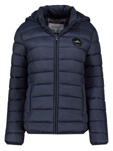Geographical Norway Kurtka pikowana w kolorze granatowym rozmiar: XXL. Niebieskie kurtki Geographical Norway, xxl, bez wzorów, bez kaptura. Za 149,31 zł.