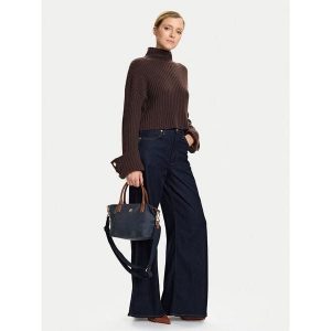 Torebka Tommy Hilfiger. Niebieskie torebki klasyczne TOMMY HILFIGER, bez wzorów, bez dodatków. Za 349,99 zł.