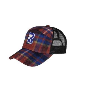 Czapka Trucker Barts Killeen. Niebieskie czapki Barts, bez wzorów, z wełny. Za 150,00 zł.