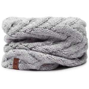Komin Na Szyję BUFF Knitted & Fleece Neckwarmer Caryn Cru. Brązowe szaliki Buff, bez wzorów. Za 179,90 zł.