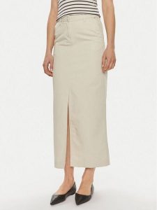 JJXX Spódnica maxi Maddy 12253013 Écru Regular Fit. Spódnice JJXX, m, bez wzorów, z bawełny, maxi. Za 189,99 zł.