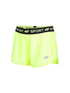 4F Szorty kolarskie w kolorze jasnozielonym rozmiar: XL. Zielone spodenki sportowe 4f, xl, bez wzorów, z materiału, rowerowe. Za 28,51 zł.