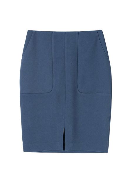 TATUUM Spódnica w kolorze granatowym rozmiar: 36. Niebieskie spódnice Tatuum, bez wzorów, midi. Za 104,14 zł.