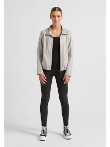 Milestone Skórzana kurtka "Riley" w kolorze szarym rozmiar: 34. Szare kurtki Milestone, bez wzorów, ze skóry, bez kaptura. Za 404,99 zł.