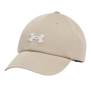 Czapka Blitzing Dla Kobiet. Białe czapki Under Armour, bez wzorów. Za 128,99 zł.