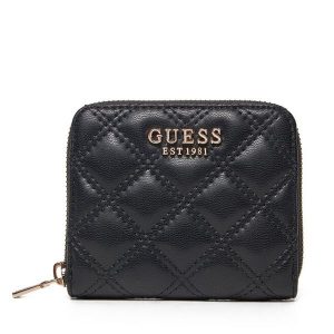 Portfel Guess. Czarne portfele Guess, z aplikacjami. Za 119,99 zł.