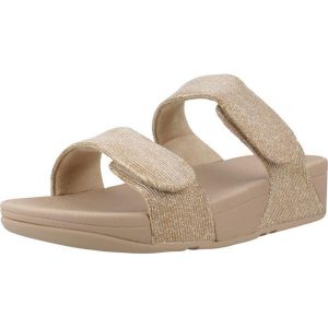 Sandały Fitflop Model Lulou Kolor Brązowy. Brązowe sandały Flip Flop, bez wzorów, z syntetyku, bez obcasa, bez zapięcia. Za 466,50 zł.