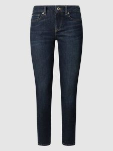 Pepe Jeans Dżinsy "Soho" - Skinny fit - w kolorze granatowym rozmiar: W28/L32. Niebieskie jeansy Pepe Jeans, z aplikacjami, z jeansu. Za 267,95 zł.