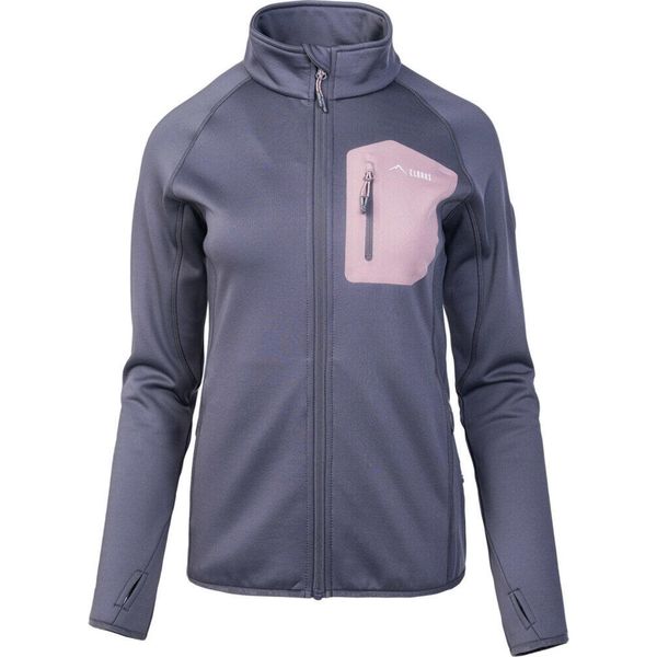 Bluza sportowa damska Elbrus Nomi Wo's. Fioletowe bluzy Elbrus, s, bez wzorów, bez kaptura. W wyprzedaży za 329,90 zł.