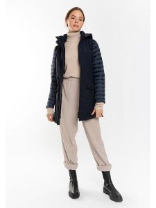 Northwood Parka "Maya" w kolorze granatowym rozmiar: M. Niebieskie płaszcze Northwood, m, bez wzorów, bez kaptura. Za 217,99 zł.