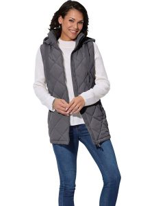 WITT WEIDEN Kamizelka w kolorze antracytowym rozmiar: 40. Czarne kamizelki WITT WEIDEN, bez wzorów, bez kołnierzyka, bez ramiączek, bez kaptura. Za 69,99 zł.