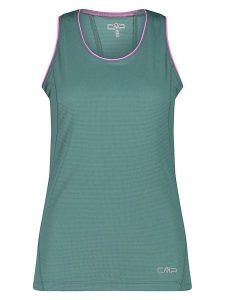 Cmp Top funkcyjny w kolorze zielonym rozmiar: 44. Zielone topy CMP, bez wzorów, z materiału, bez kołnierzyka, bez ramiączek. Za 70,90 zł.