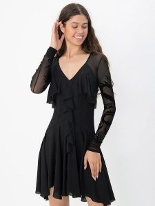 Diesel Clothes Sukienka w kolorze czarnym rozmiar: XS. Czarne sukienki Diesel Clothes, xs, bez wzorów, bez kołnierzyka, bez ramiączek, mini. Za 472,45 zł.