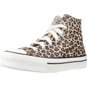Buty CONVERSE CHUCK TAYLOR ALL STAR EVA LEOPARD Nadruk zwierzęcy. Trampki Converse, bez wzorów, z tkaniny, bez zapięcia. Za 320,69 zł.